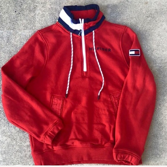 Tommy Hilfiger Sweaters - Tommy Hilfiger 1/4 Zip fleece pullover